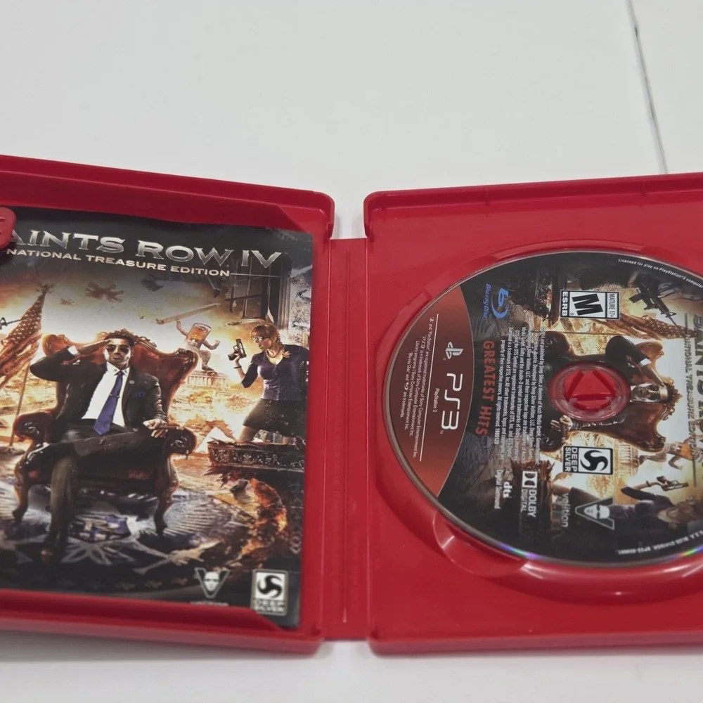 Saints Row IV National Treasure Edition Sony PlayStation 3 PS3 CIB Greatest Hits
